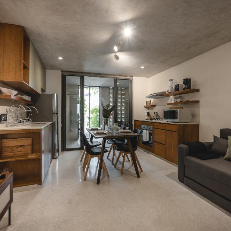 Departamentos Central by VIATO - One-Bedroom Loft Apartment with Balcony - 3