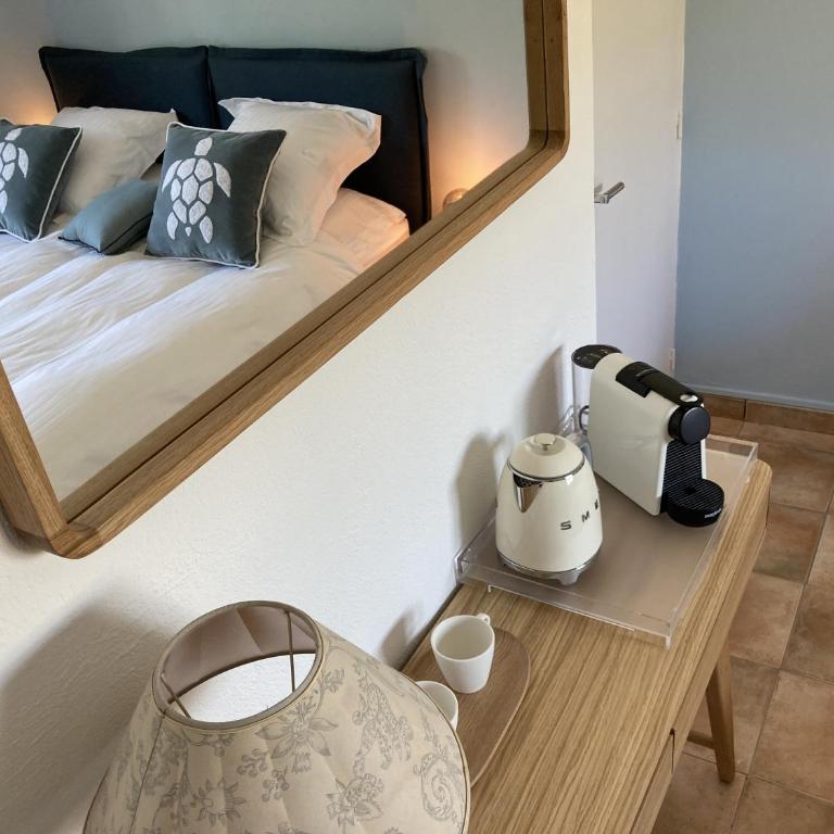 les petites terrasses - Chambre Lits Jumeaux avec Salle de Bains Privative - 2