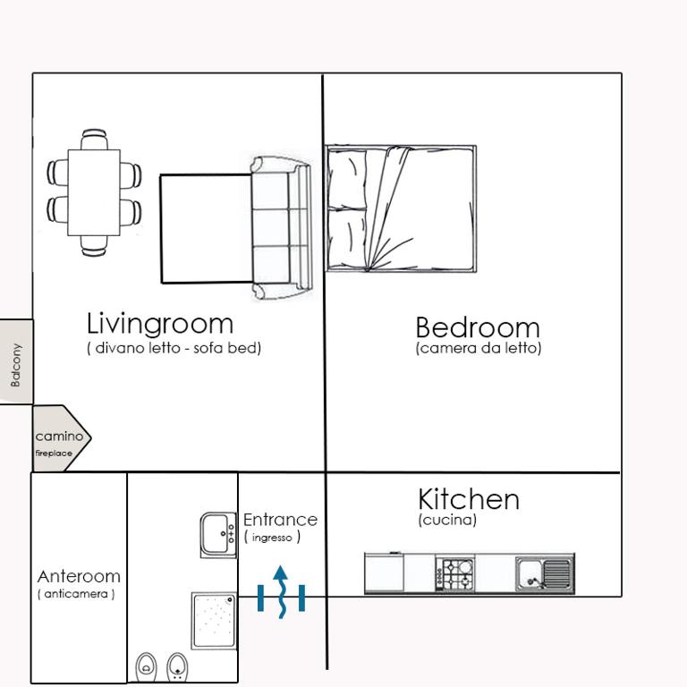 I Giardini di Naxos - Haus mit 1 Schlafzimmer - 1