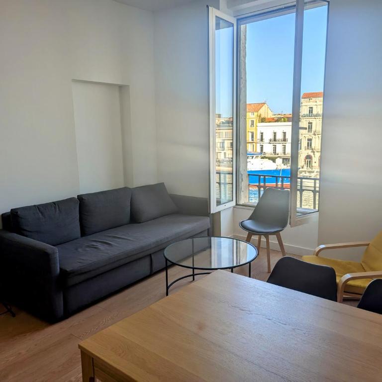 Beau 3 pièces climatisé vue Canal idéalement situé Centre Ville - Apartment mit 2 Schlafzimmern - 6