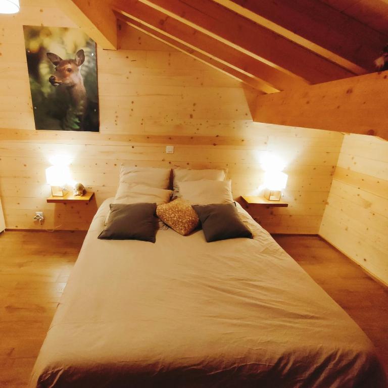 Chalet bois Vieux Cerf 12 pers proche Centre Ville - Chalet - 13