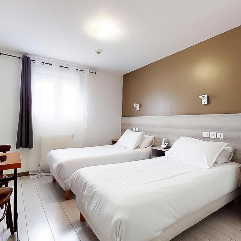Hôtel de Ménilmontant - Chambre Lits Jumeaux avec Salle de Bains Privative - 2