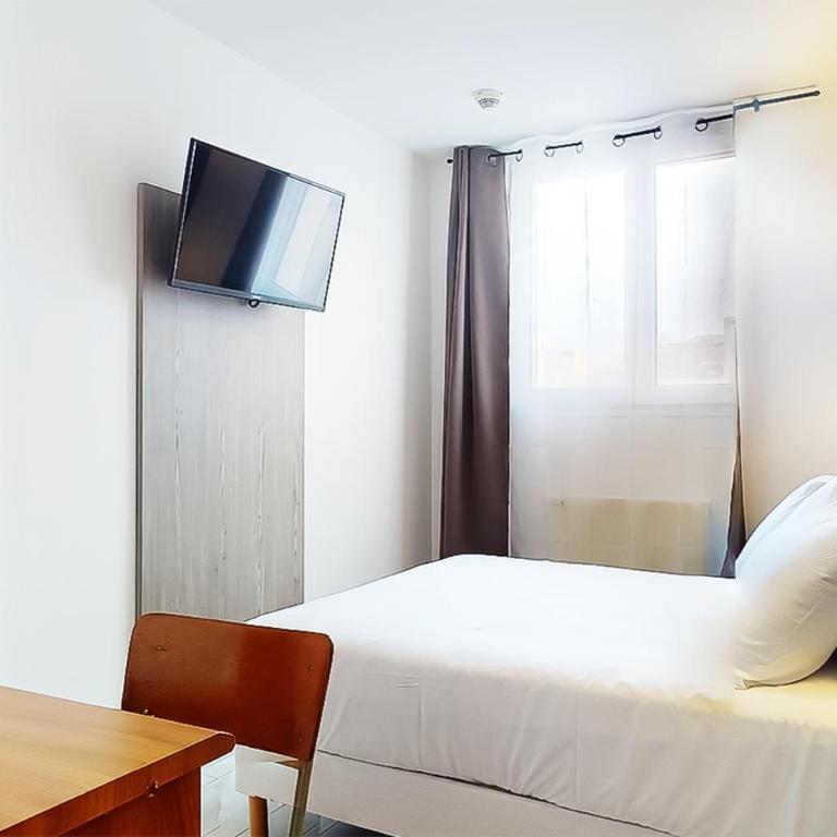 Hôtel de Ménilmontant - Chambre Simple avec Salle de Bains Privative - 4