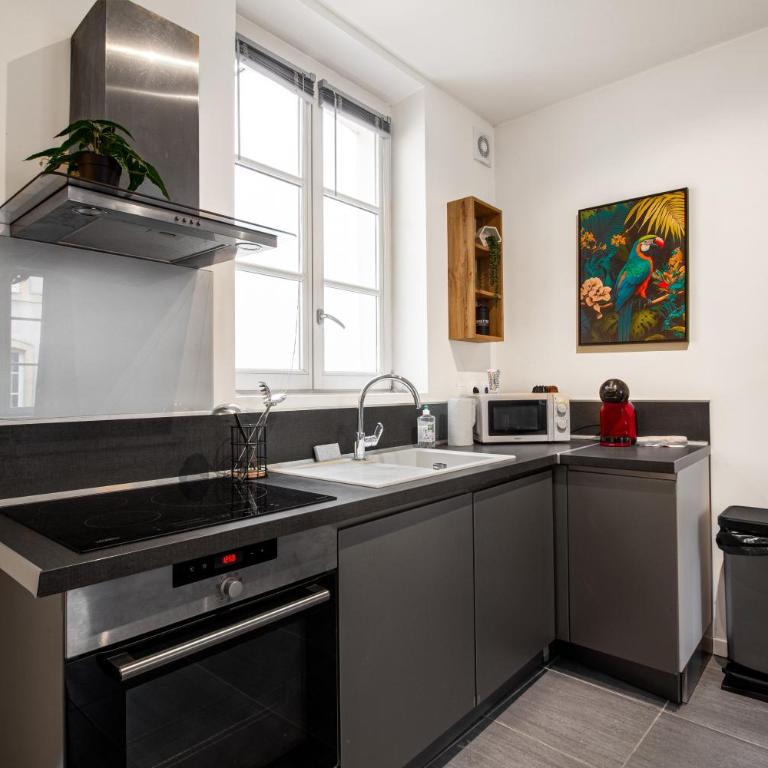 Sweet-Orbs Proche gare, Centre ville - Two-Bedroom Apartment - 2