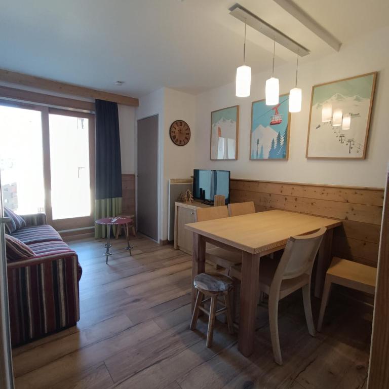 4-6 pers ski pieds Belle Plagne Les Gémeaux - Appartement 1 Chambre - 5