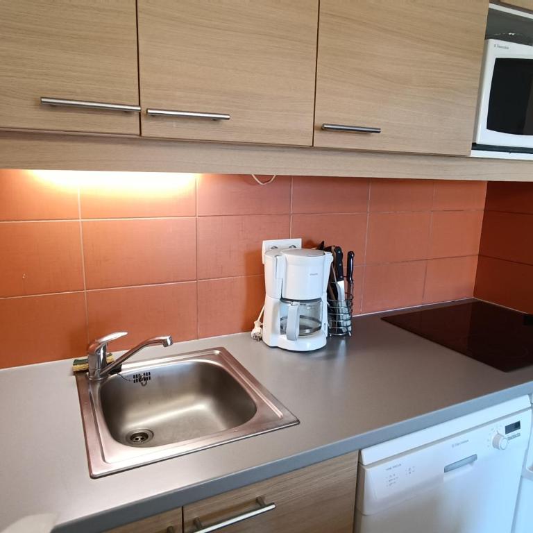 4-6 pers ski pieds Belle Plagne Les Gémeaux - Appartement 1 Chambre - 10