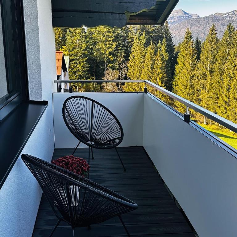 Appartment Haus Einbergblick - Apartment mit 1 Schlafzimmer und Balkon - 8