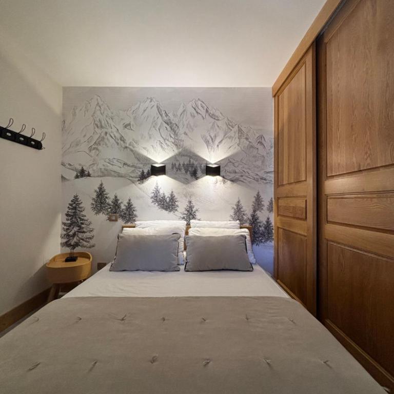 Arc1950 Prince Des Cimes appt 4-5 pers ski in out piscine intérieure - Appartement avec Vue sur la Montagne - 9