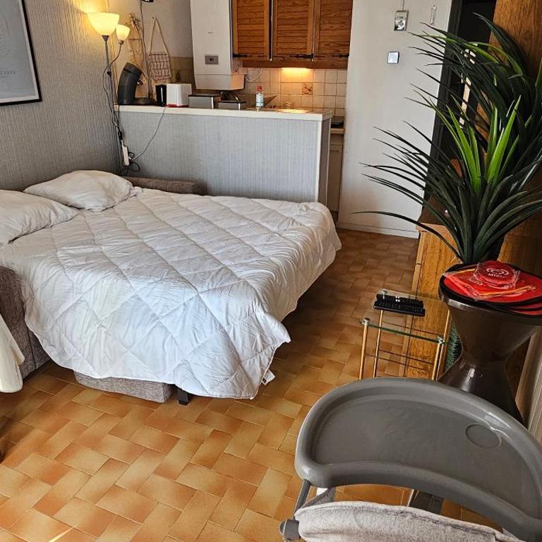 Studio cabine vue mer linge de maison fournis - Two-Bedroom Apartment - 21