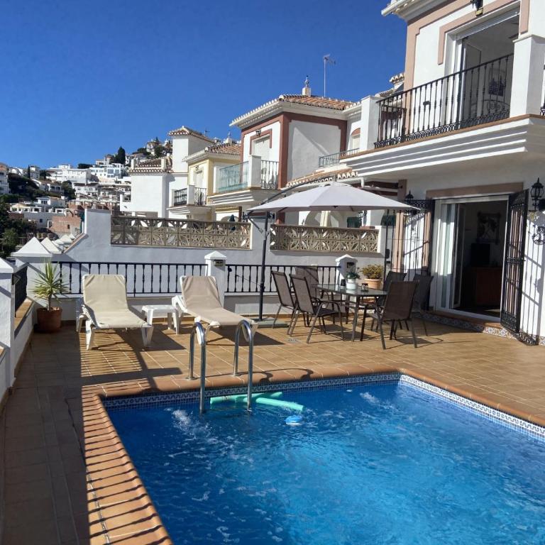 Villa Casa Rosi, vistas al mar, piscina privada y AA - Casa de 3 dormitorios - 3