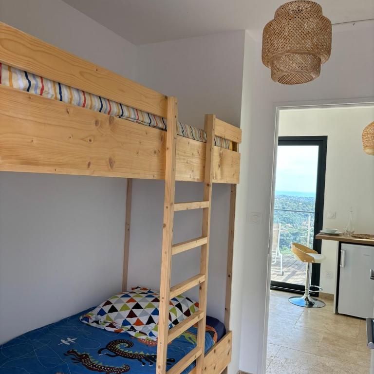 Domani Vencius - Cocon de bien-être à Vence avec vue mer, piscine et terrasse ensoleillée - Appartement 2 Chambres - Vue sur Mer - 21