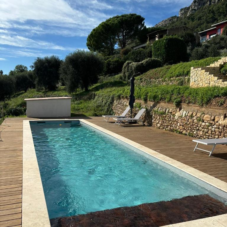 Domani Vencius - Cocon de bien-être à Vence avec vue mer, piscine et terrasse ensoleillée - Appartement 2 Chambres - Vue sur Mer - 7