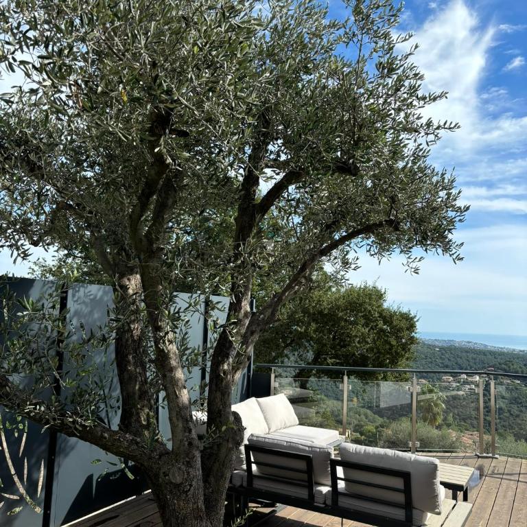 Domani Vencius - Cocon de bien-être à Vence avec vue mer, piscine et terrasse ensoleillée - Appartement 2 Chambres - Vue sur Mer - 28