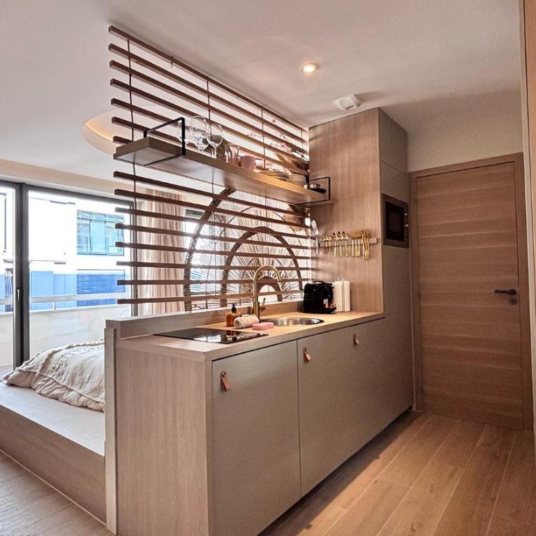 Blossom Suite-Hyper centre Jacuzzi Balcon clim - One-Bedroom Apartment - 6