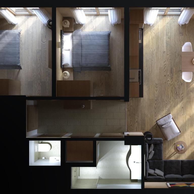 Atelier Ronacher - Apartment mit 2 Schlafzimmern - 8