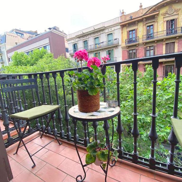 New flat in the center-Eixample Passeig de Gracia - Apartamento con balcón - 1