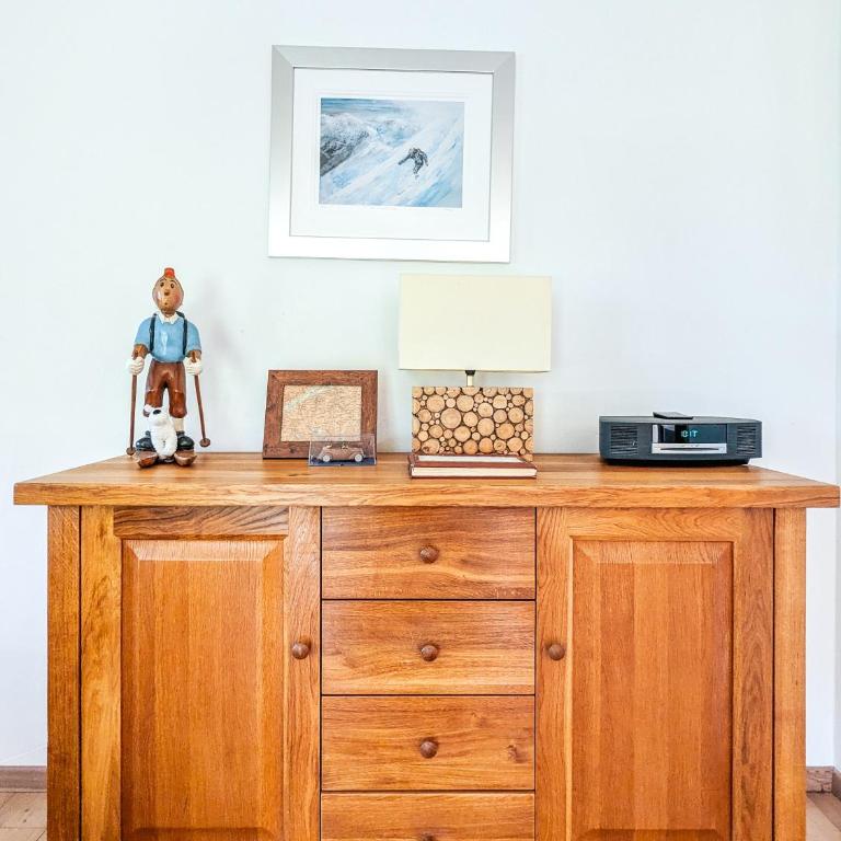 Paisible apt cheminée, terrasse, jardin, vue époustouflante - Apartment mit 3 Schlafzimmern und Bergblick - 39