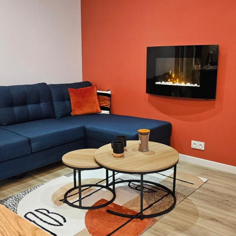 Appartement cozy 2 chambres - Appartement 2 Chambres avec Terrasse - 12