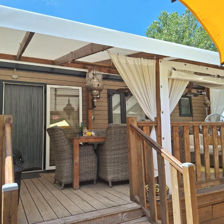 Mobilhome St Aygulf plage Fréjus Strand vakantie - Chalet con 2 Camere da Letto - 56