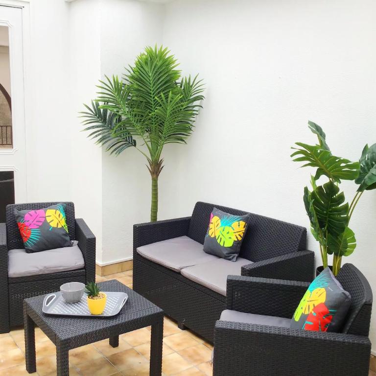 Appartement le Soleil 140 m2 climatisé parking privé proche Sanctuaires - Apartment with Mountain View - 13