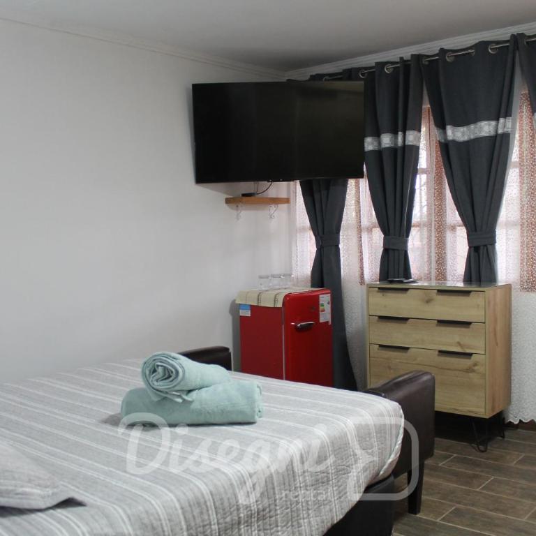 Hostal Cristina, Central Caldera, Habitación Privada Disegni 11-12 - Habitación Doble con baño privado - 2
