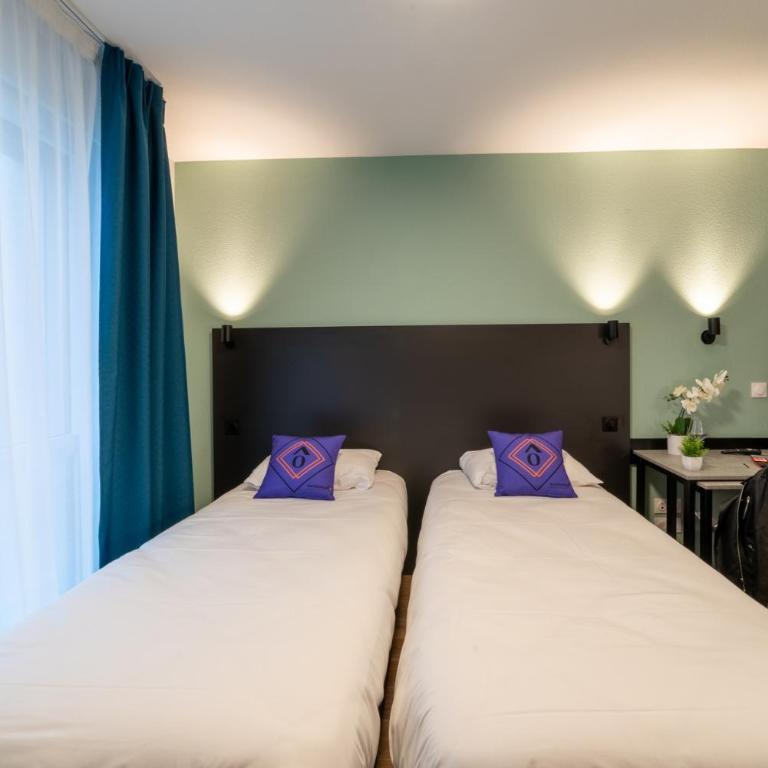 Montempô Appart'hôtel Bordeaux Belvédère - Chambre Lits Jumeaux - 3