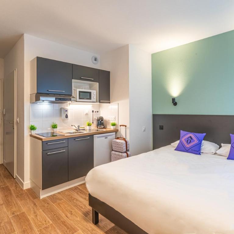 Montempô Appart'hôtel Bordeaux Belvédère - Chambre Double - 1