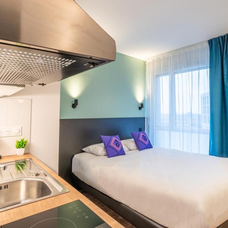 Montempô Appart'hôtel Bordeaux Belvédère - Chambre Double - 4
