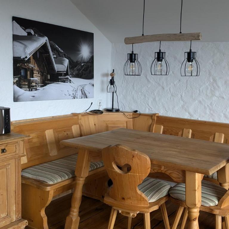 Ferienwohnung Alpenhorn in Bolsterlang Sommerbergbahn kostenlos - Apartment mit 1 Schlafzimmer und Balkon - 6