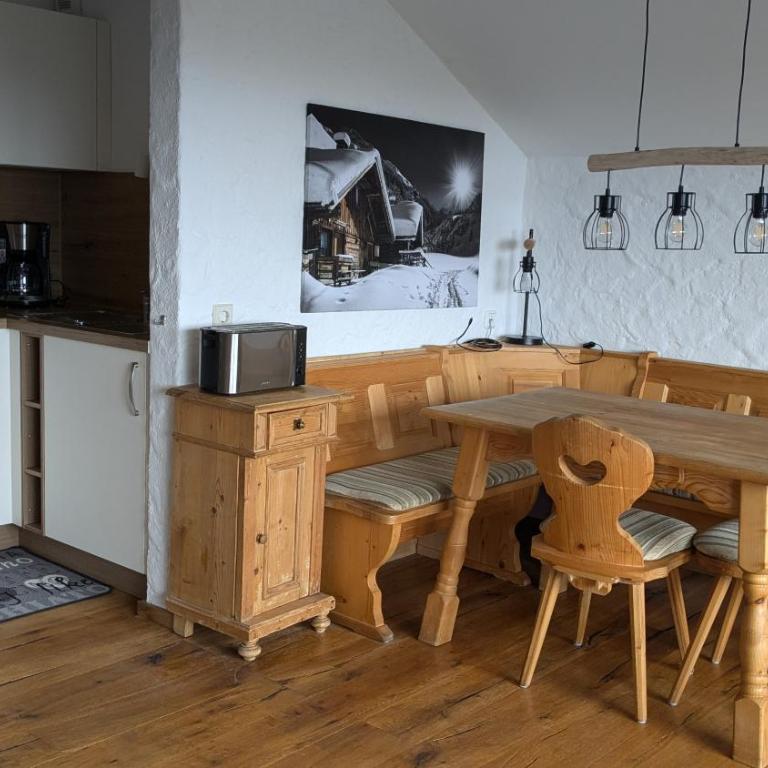 Ferienwohnung Alpenhorn in Bolsterlang Sommerbergbahn kostenlos - Apartment mit 1 Schlafzimmer und Balkon - 8