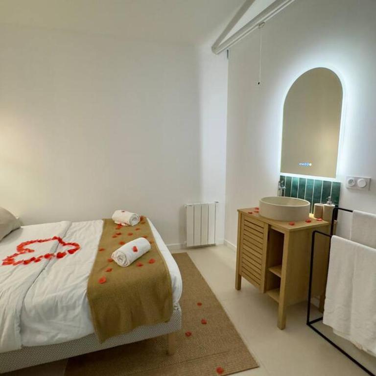 Romantique Room - Cinéma - Netflix - St Roch - Apartment mit 1 Schlafzimmer - 29