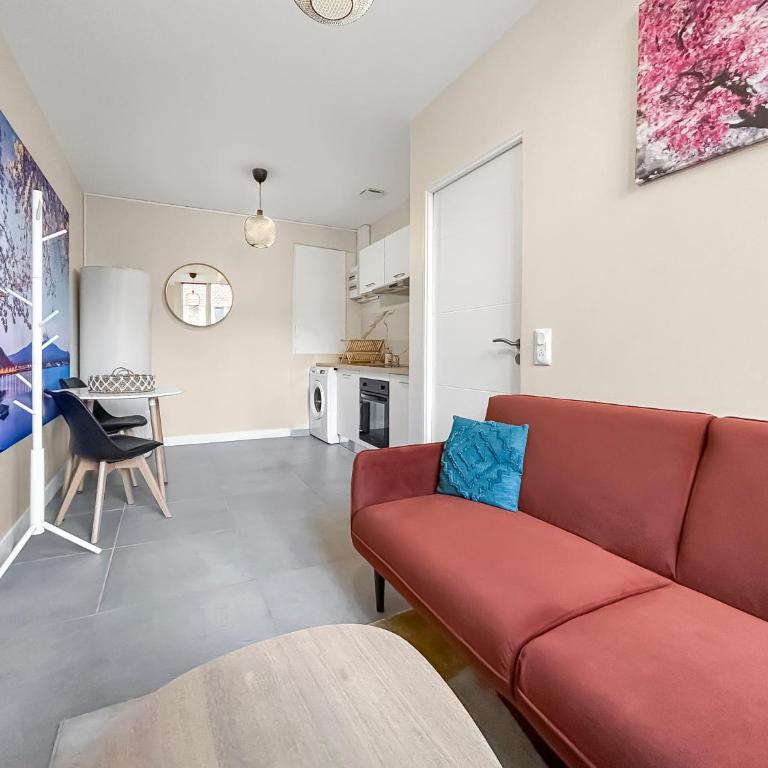 Baignoire balnéo avec climatisation - Appartement 1 Chambre - 14