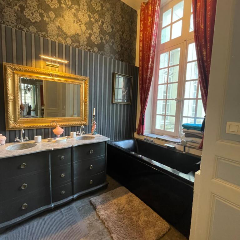 Hôtel particulier Hôtel Blancler - Chambre Double avec Salle de Bains Privative - 1