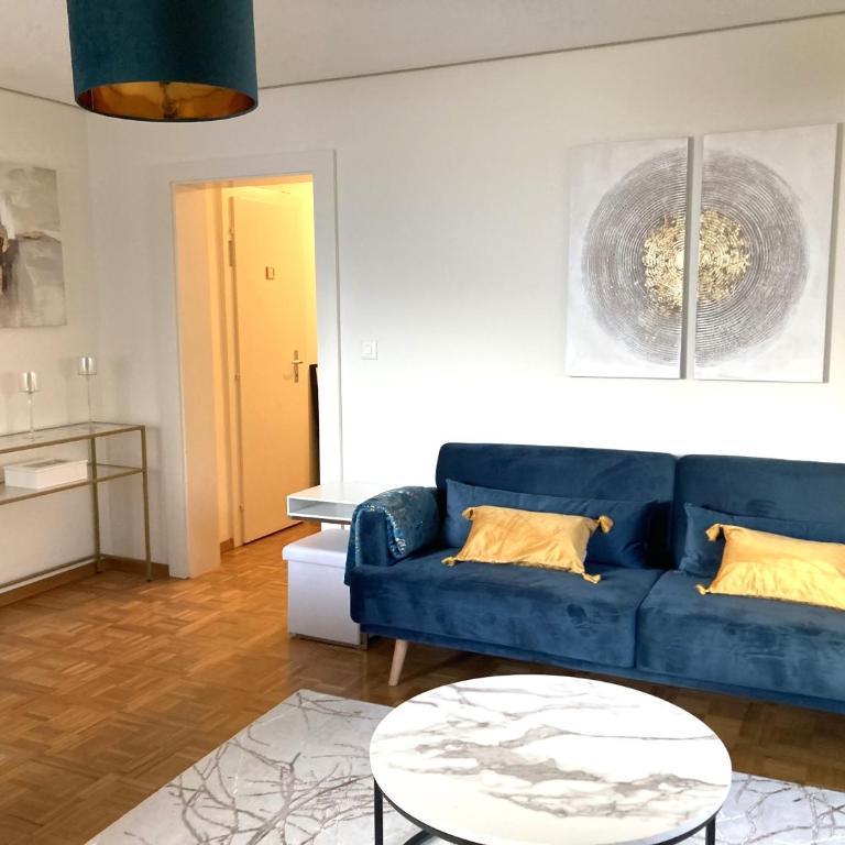 Montreux Central Boutique Apartment Lake View and Terrace - Apartment mit 2 Schlafzimmern - 9