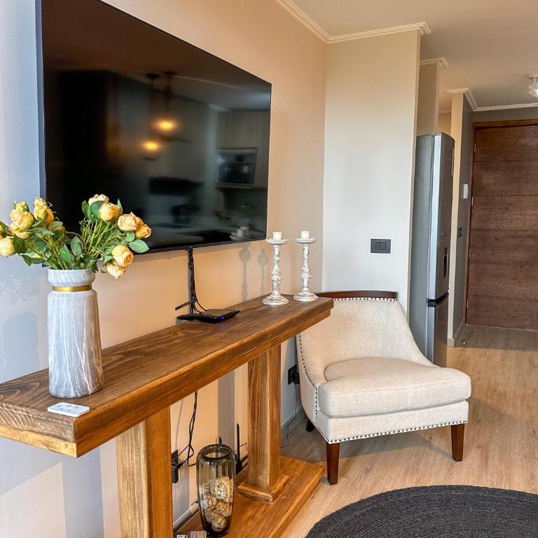4 people, Wi-Fi, Parking, Park, Pool, Laundry - Apartamento de 2 dormitorios - 1