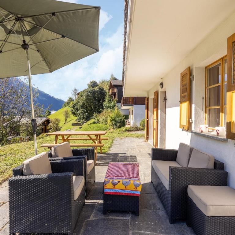 Chalet Verrel near Aletsch Ski Gondolas - Ferienhaus mit 2 Schlafzimmern - 29