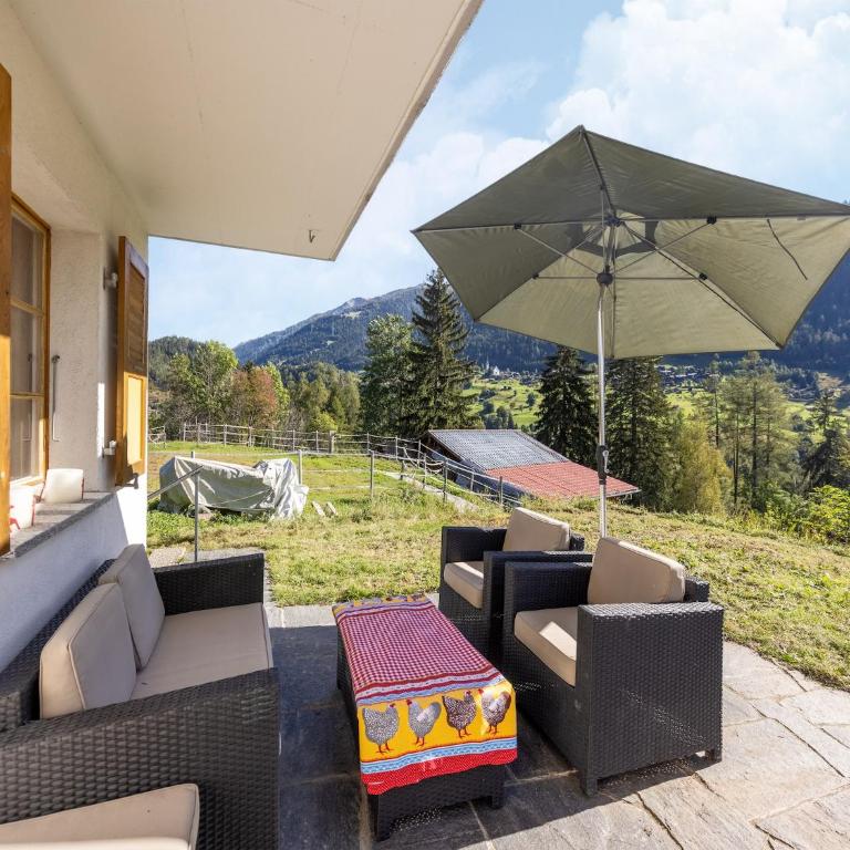 Chalet Verrel near Aletsch Ski Gondolas - Ferienhaus mit 2 Schlafzimmern - 31