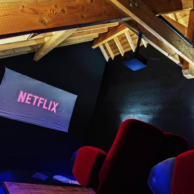 LE COCON l'unique expérience Cinéma room de la Grange Savoyarde 1km du Lac d'Annecy - Appartement 1 Chambre - 1