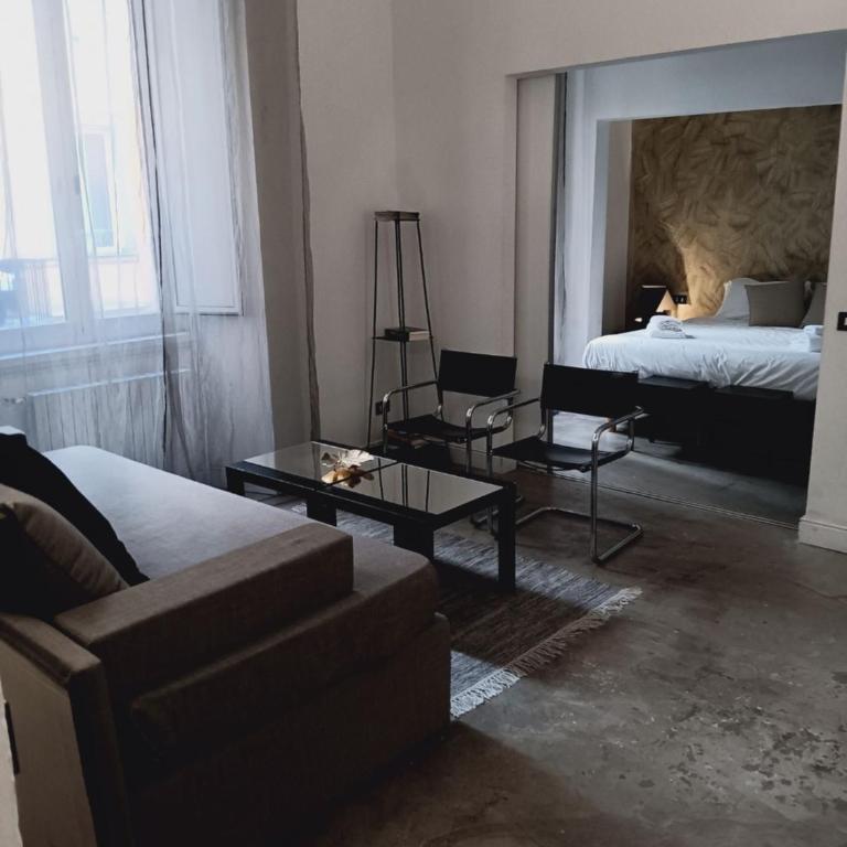 Loft Farnese soggiorno 2 stanze 2 bagni luxury centro - Appartamento con 2 Camere da Letto - 6
