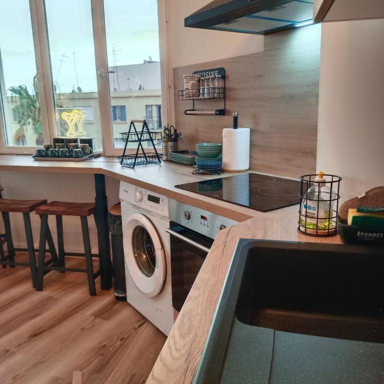 Le Cosy Perpignan Centre, 2 rooms, 2 bathrooms, free WIFI, free parking, lift, central, renovated, spacious - Appartamento con 2 Camere da Letto - 9