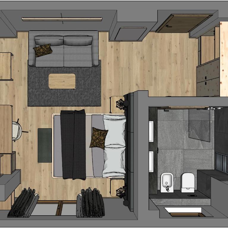 Hotel Tofana Cortina - Junior Suite con Balcone - 7