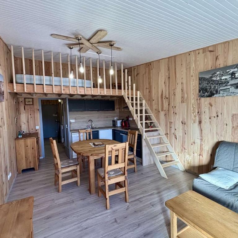 Studio 4 pers, balcon sud, centre station, proche pistes et commerces - Alpe d'Huez - Appartamento con 1 Camera da Letto - 1