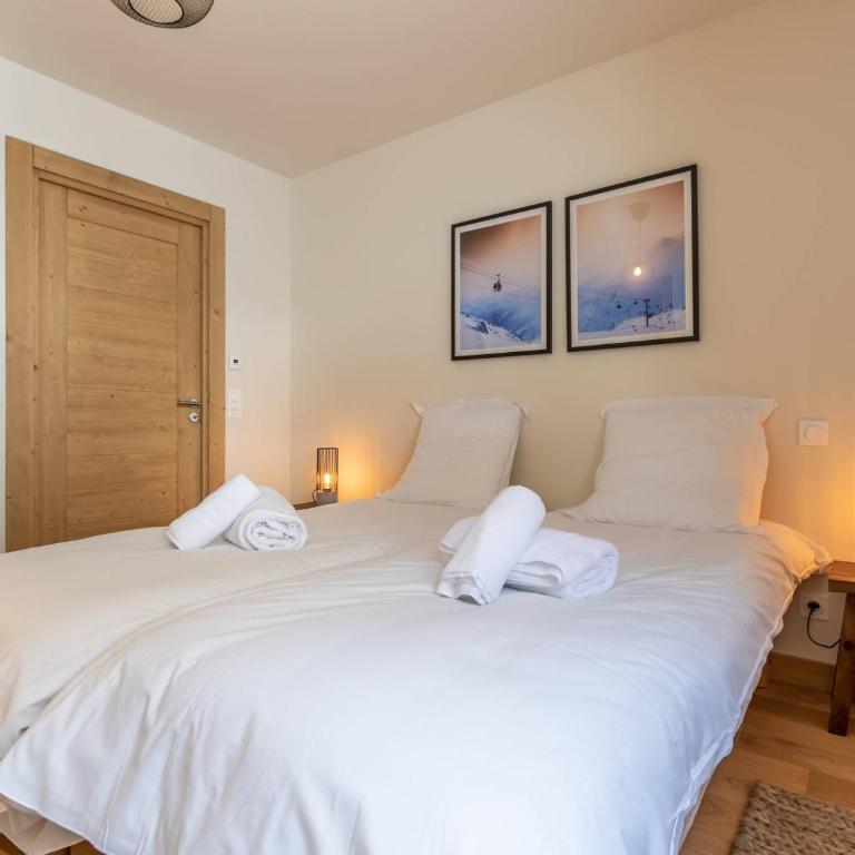 Duplex confort avec piscine et spa, pied des pistes - Two-Bedroom Apartment - 13