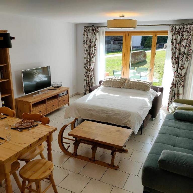 Studio au pied de la télécabine, SaastalCards Saas-Fee - Apartment mit 1 Schlafzimmer - 35