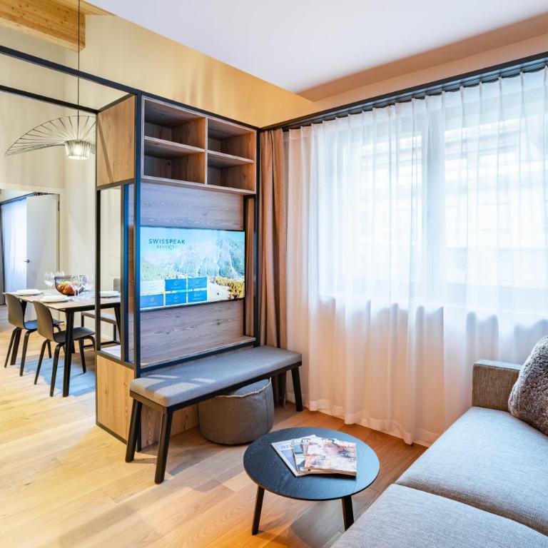 SWISSPEAK Resorts by Pierre & Vacances Premium Thyon - Apartment mit 1 Schlafzimmer - 1