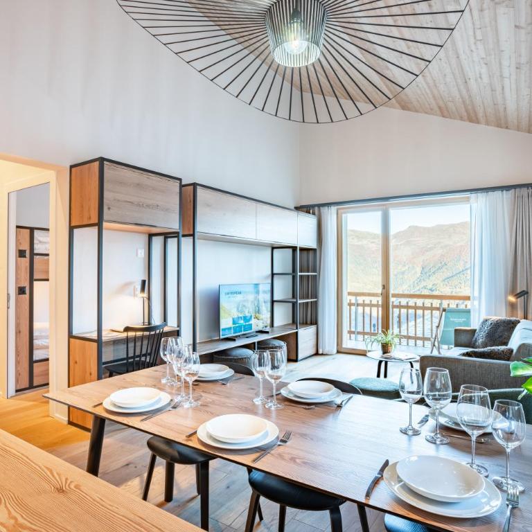 SWISSPEAK Resorts by Pierre & Vacances Premium Thyon - Apartment mit 2 Schlafzimmern - 3