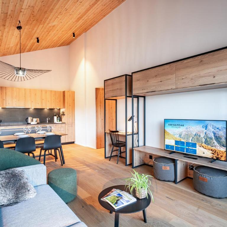 SWISSPEAK Resorts by Pierre & Vacances Premium Thyon - Apartment mit 2 Schlafzimmern - 6