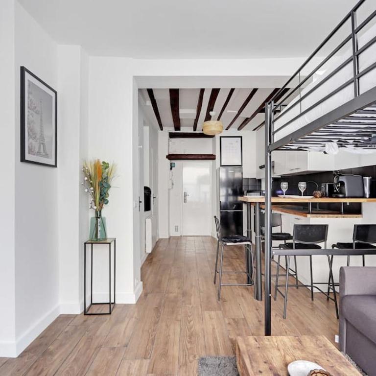 Butte Aux Cailles Charming Studio 4P - Studio - 4