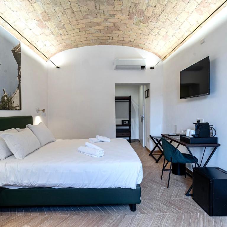 Urban Vatican Rooms - Camera Matrimoniale Deluxe con 1 Letto Supplementare - 2
