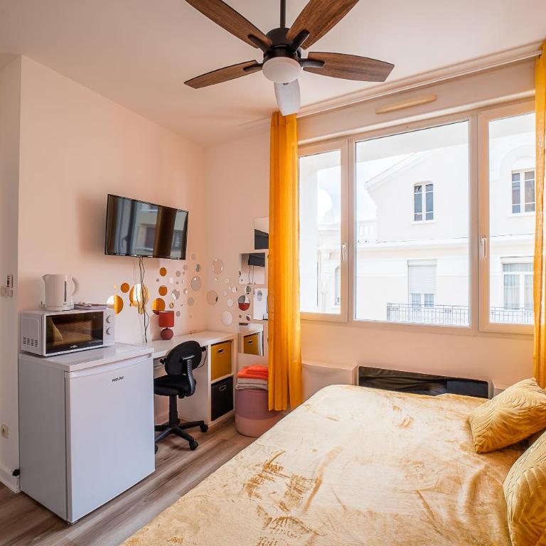 Le Cosy Perpignan Centre, 2 rooms, 2 bathrooms, free WIFI, free parking, lift, central, renovated, spacious - Appartamento con 2 Camere da Letto - 30